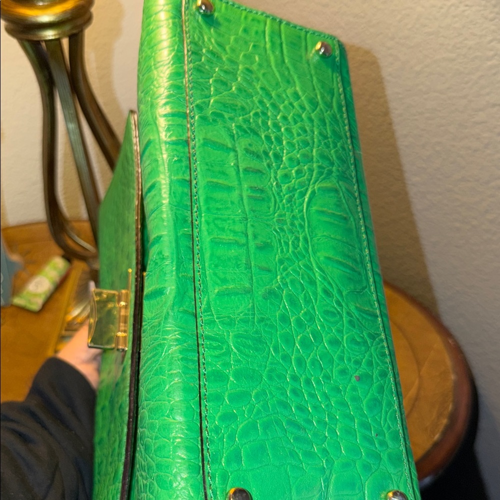 Kate Spade Crocodile-Embossed Handbag - Picture 5 of 8